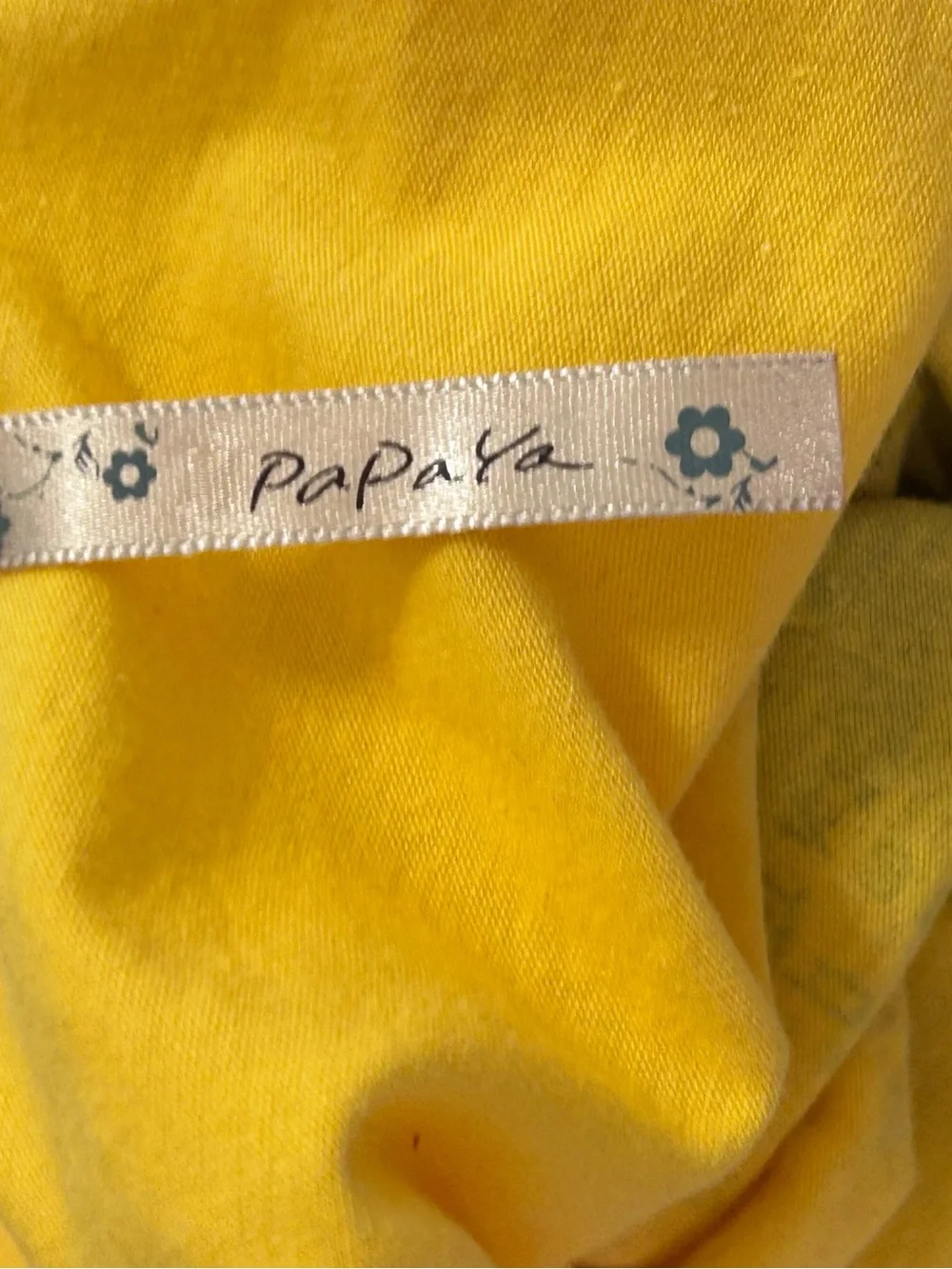 Y2K Papaya Yellow Graphic Off-Shoulder Tee with Straps